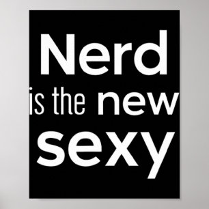Affiche Nerd Est Le Nouveau Y Joueurs De Logiciels Ingénie