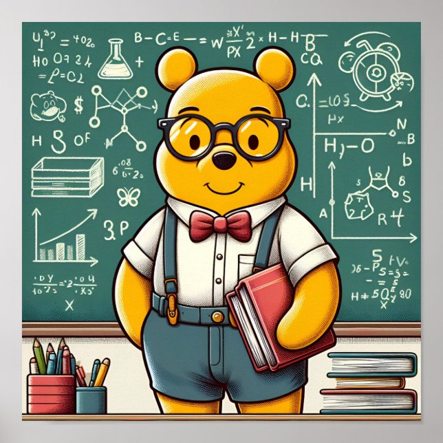 Affiche Nerd Winnie l'Ooh 1 (Devant)