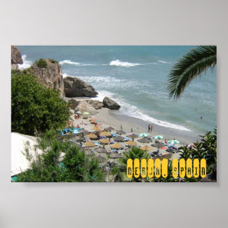 Affiche Nerja, Espagne
