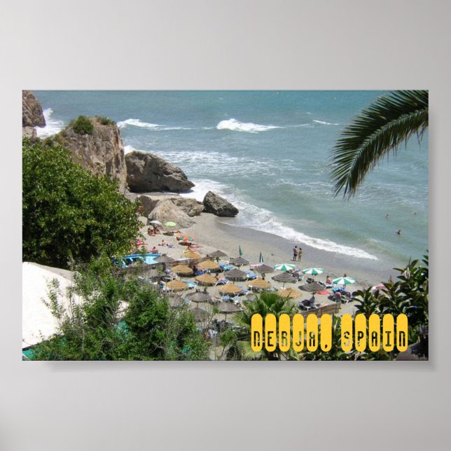 Affiche Nerja, Espagne (Devant)