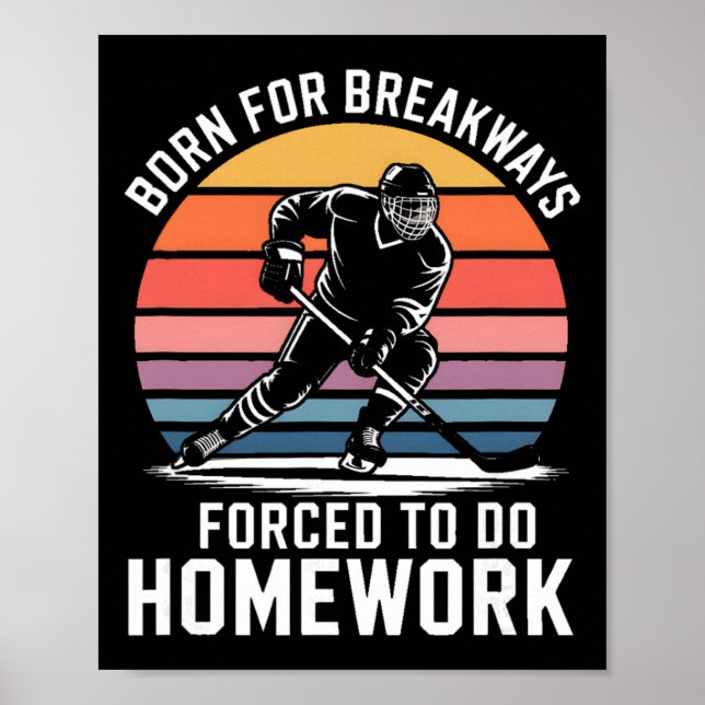 Affiche Nés pour les échappées forcés de faire les devoirs (Devant)