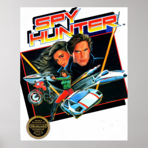 Affiche NES Spy Hunter