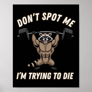 Affiche N'essayez pas de mourir en musculation1