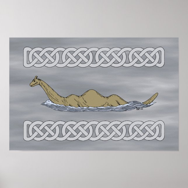 Affiche Nessie le monstre du Loch Ness (Devant)