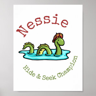 Affiche Nessie, le monstre Loch Ness