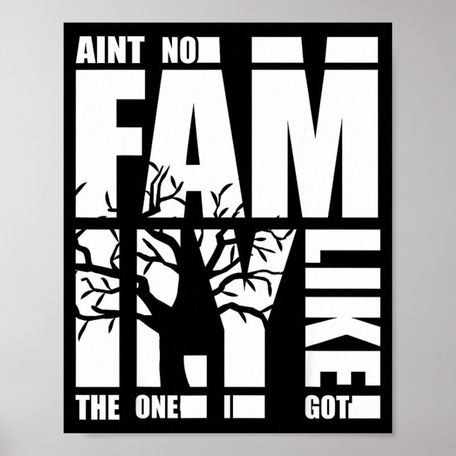 Affiche N'est-ce pas une famille comme celle que j'ai réun (Devant)