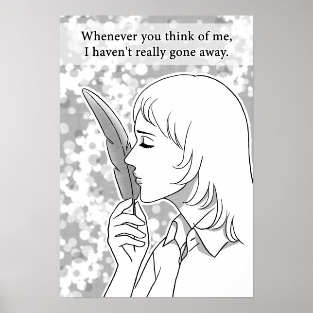 Affiche N'est jamais vraiment parti (Devant)