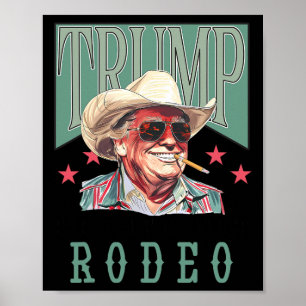 Affiche N'est pas mon premier rodéo Western Cowboy Funny T