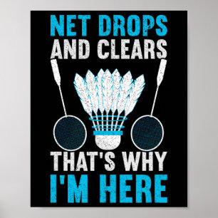 Affiche Net Drops And Clears C'est pourquoi je suis ici Dm