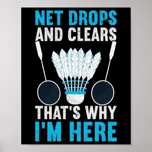 Affiche Net Drops And Clears C'est pourquoi je suis ici Dm (Devant)