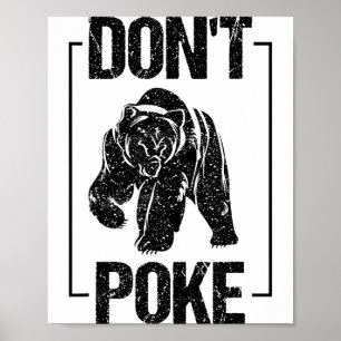 Affiche N'Êtes Pas Drôle Ours _ Mignon Super-héros Ours Ca