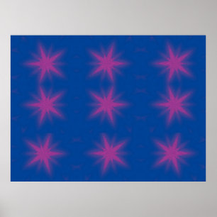 Affiche Neuf Étoiles - Ken Gage Art