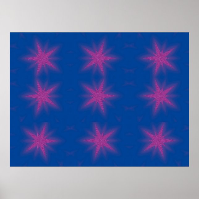 Affiche Neuf Étoiles - Ken Gage Art (Devant)