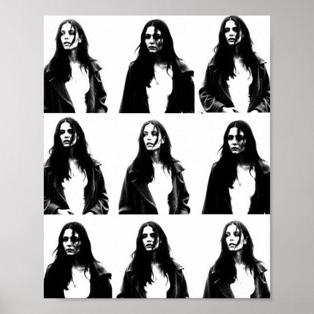 Affiche Neuf fois un étranger (Devant)