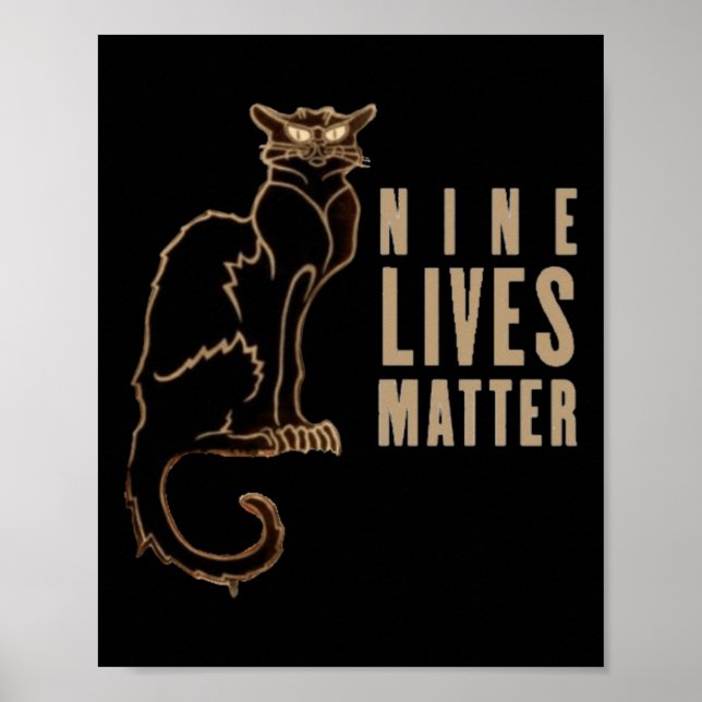 Affiche Neuf Vit Sticker Chat Noir (Devant)