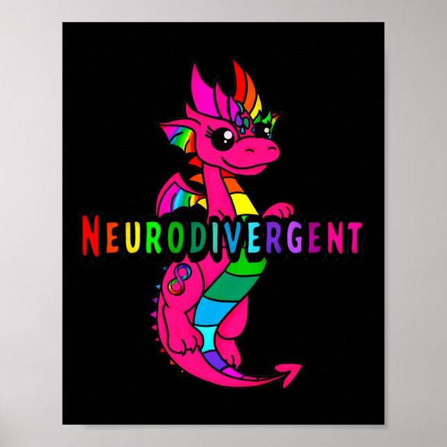 Affiche Neurodivergent (Devant)