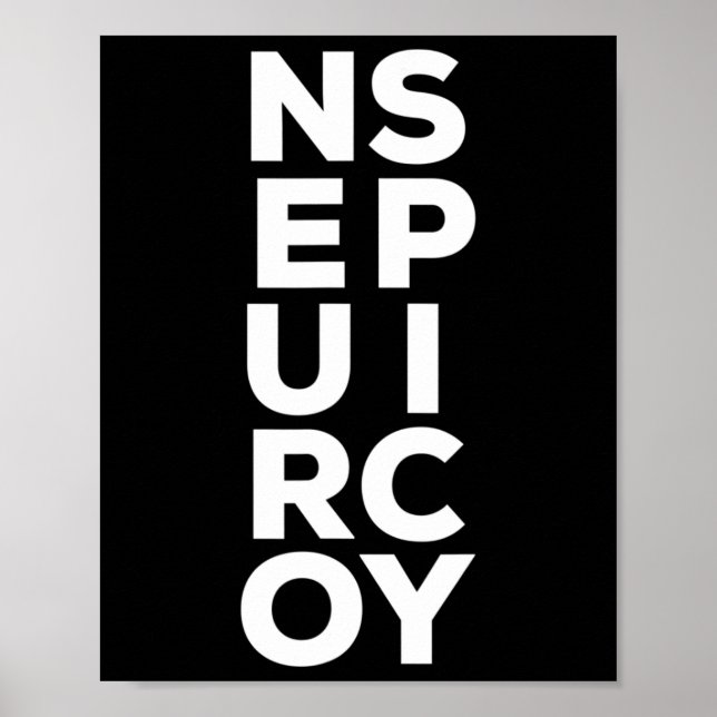 Affiche Neurodivergent Neurodivers Spectre Adhd Neurospicy (Devant)