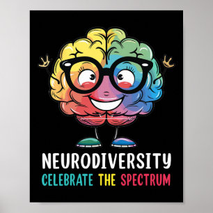 Affiche Neurodiversité Sensibilisation sur l'autisme Cerve