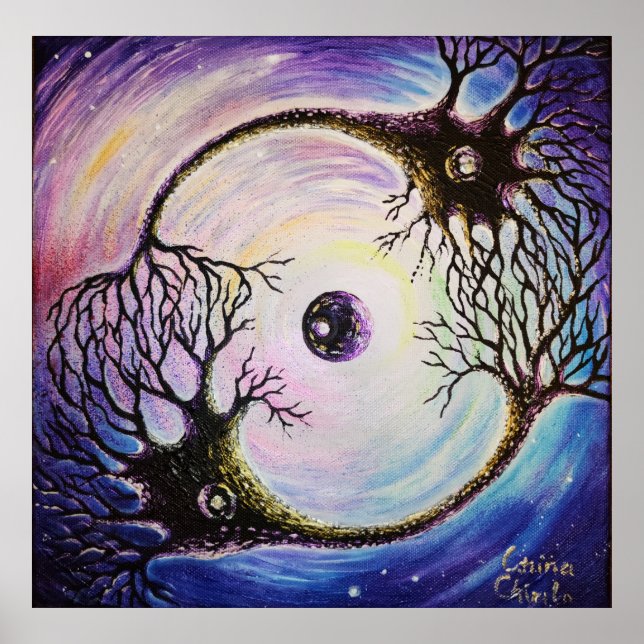 Affiche neurones connectés (Devant)