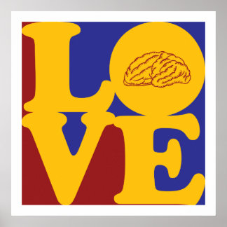 Affiche Neuroscience Love