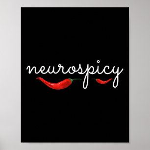 Affiche Neurospice Neurotypique Neurodiversité Adhd Autism
