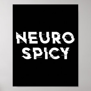 Affiche Neurospicy Adhd Autisme Neurodiversity Neurodiverg