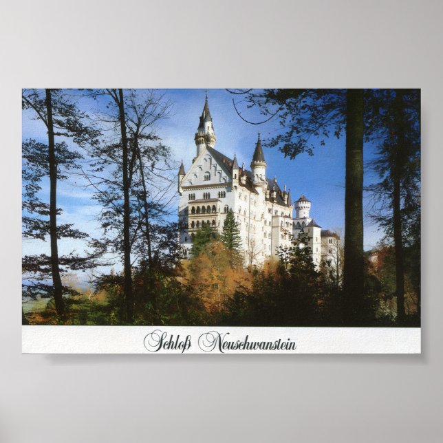 Affiche Neuschwanstein (Devant)