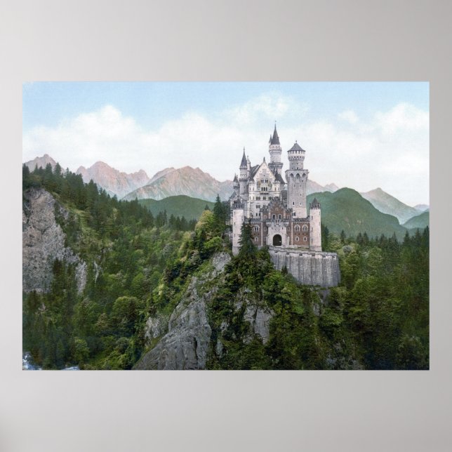 Affiche Neuschwanstein (Devant)