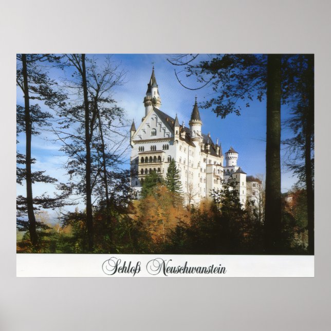 Affiche Neuschwanstein (Devant)