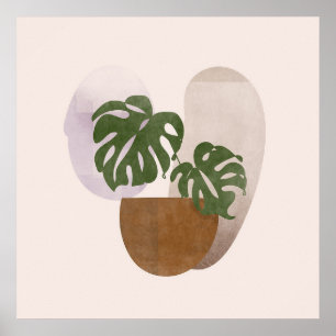 Affiche Neutre 2 Dessins Boho Simple Boho Chic Aesthétique