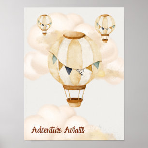 Affiche neutre d'aventure