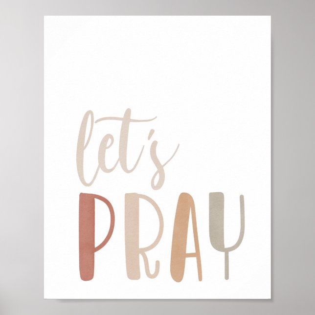 Affiche Neutre Imprimé Jouons, IMPRIMABLE Art Mural, Neut (Devant)