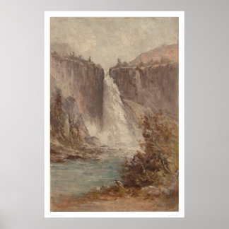 Affiche Nevada Falls, Yosemite (1252)