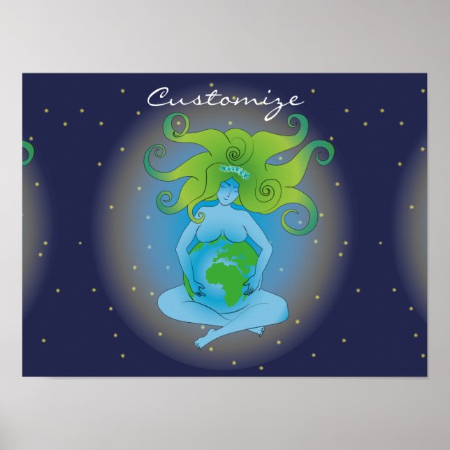 Affiche New Age Gaia Goddess Thunder_Cove (Devant)