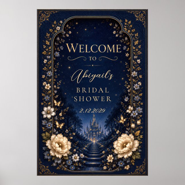 Affiche New Chapter Fantasy Enchanted bridal Welcome (Devant)