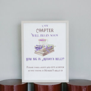 Affiche New Chapter Storybook Guider Comment Baby shower J