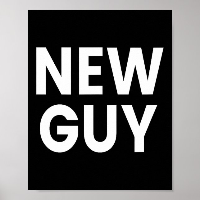 Affiche New Guy  (Devant)