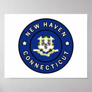 Affiche New Haven Connecticut