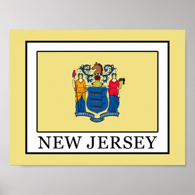 Affiche New Jersey (Devant)