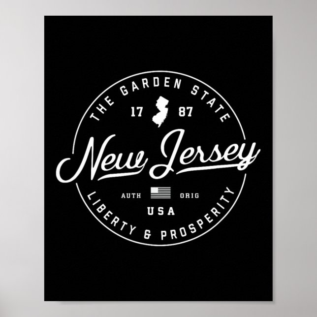 Affiche New Jersey  (Devant)