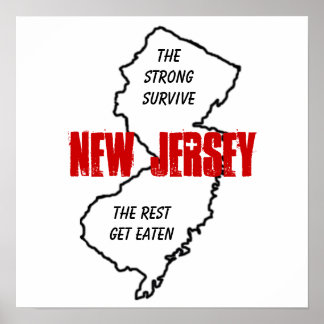 Affiche New Jersey : les forts survivent, les autres se ma