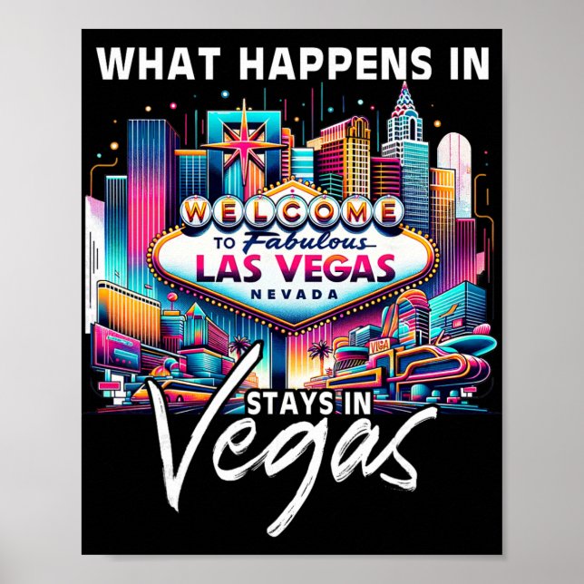 Affiche New Las Vegas Love Baby For Holidays In Las Vegas  (Devant)