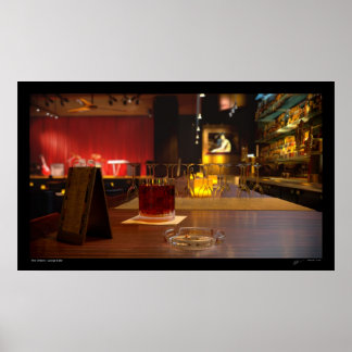 Affiche New Orleans - Bar & Lounge 3D