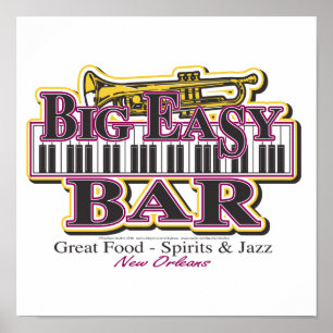 Affiche New Orleans Mardi Gras