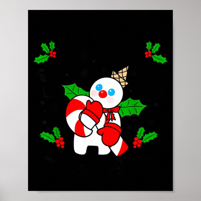 Affiche New Orleans Mr Bingle Christmas Tradition Snowman  (Devant)