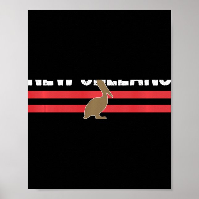 Affiche New Orleans Native Pelican Local Standard New Orle (Devant)