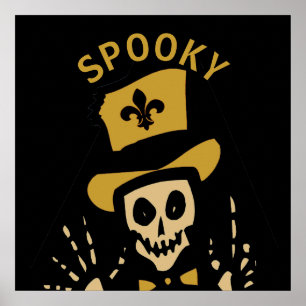 Affiche New Orleans Voodoo Man, ÉFFRAYANT, modifier le tex