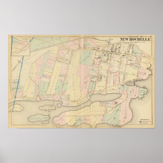 Affiche New Rochelle, New York (Devant)