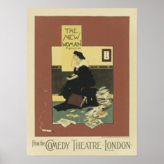 Affiche New Woman Comedy Theatre Londres