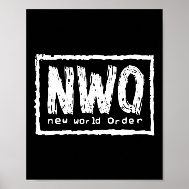 Affiche New World Order Funny Tee Halloween Costume 024 (Devant)